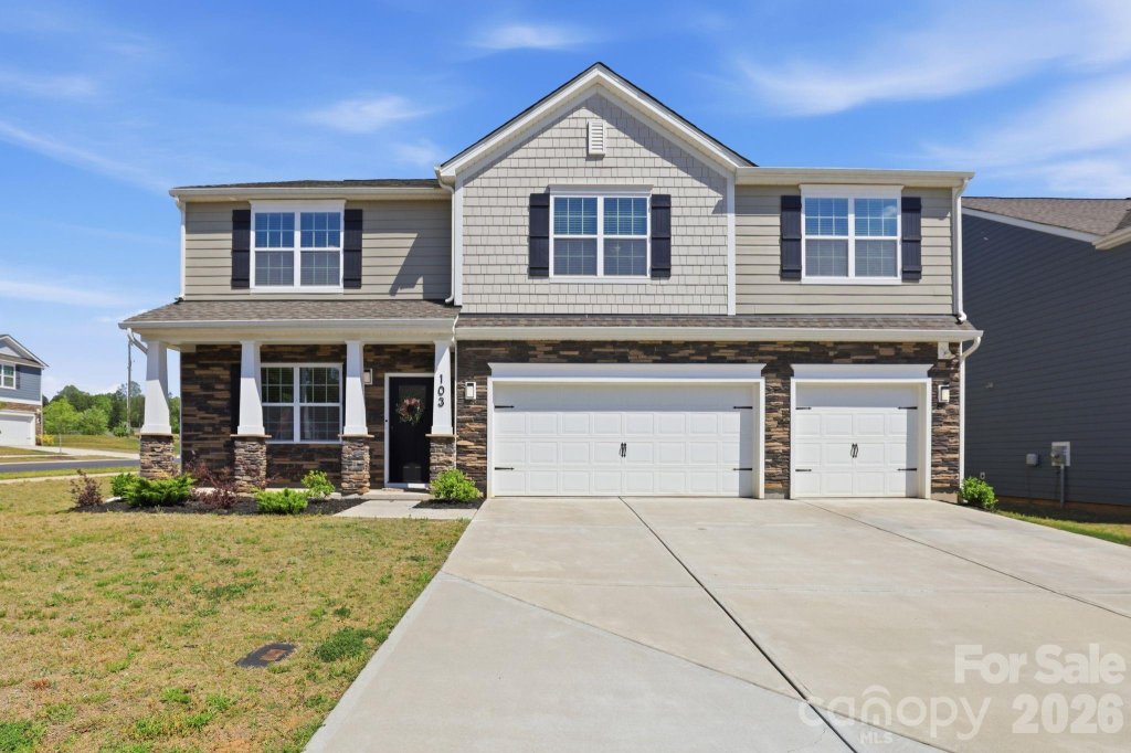 Calvin Creek, Troutman community