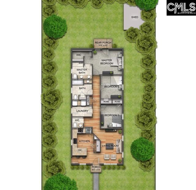 GREENVIEW, Columbia community