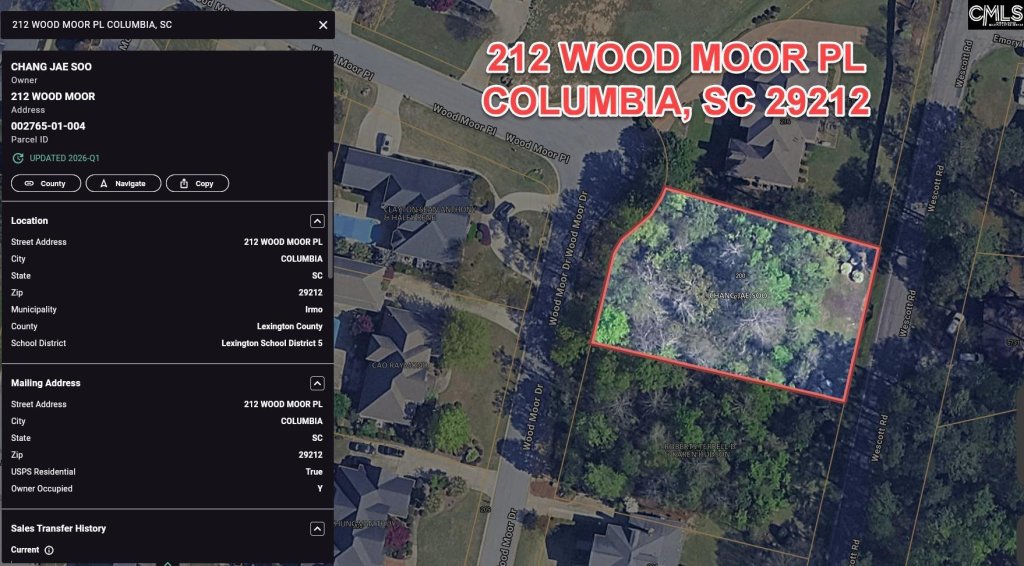 Wood Moor, Columbia community