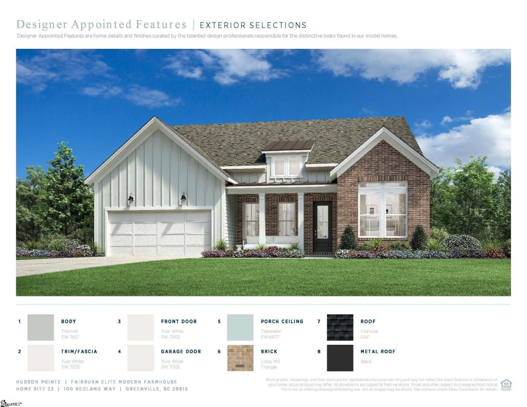 100 Redland Way Lot23 Fairburn Elite Modern Farm