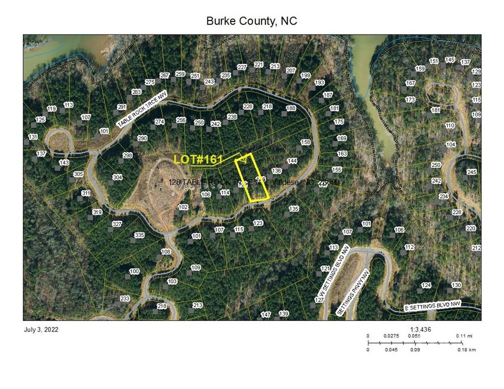 128 Table Rock Trace 161