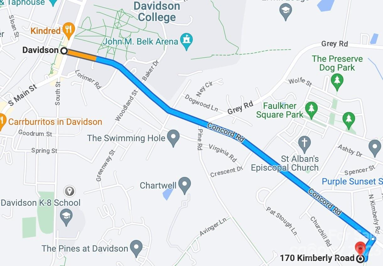 Property image 2 at 170 S Kimberly Road, Davidson, NC 28036