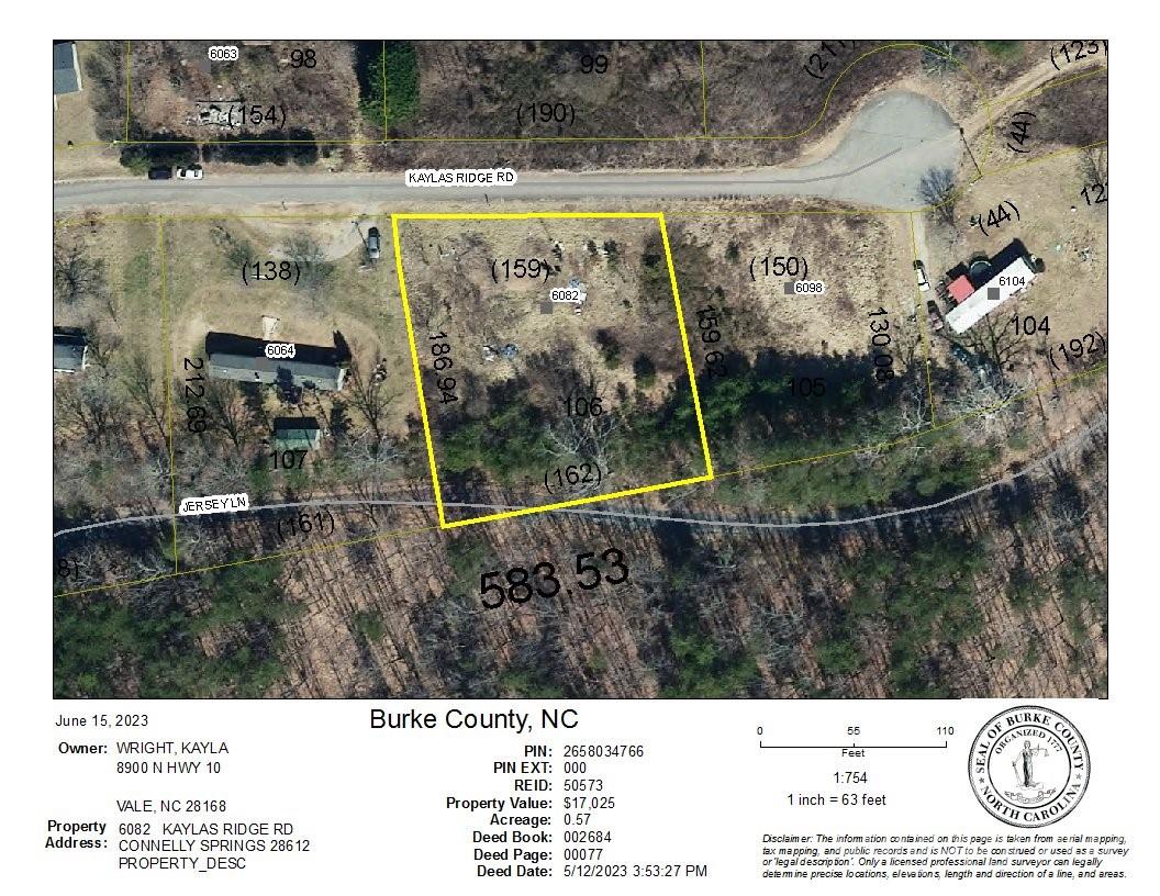 Property at 6082 Kaylas Ridge Road, Connelly Springs, NC 28612