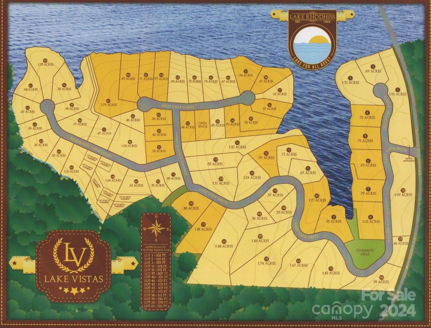 Lake Vista, Connelly Springs community