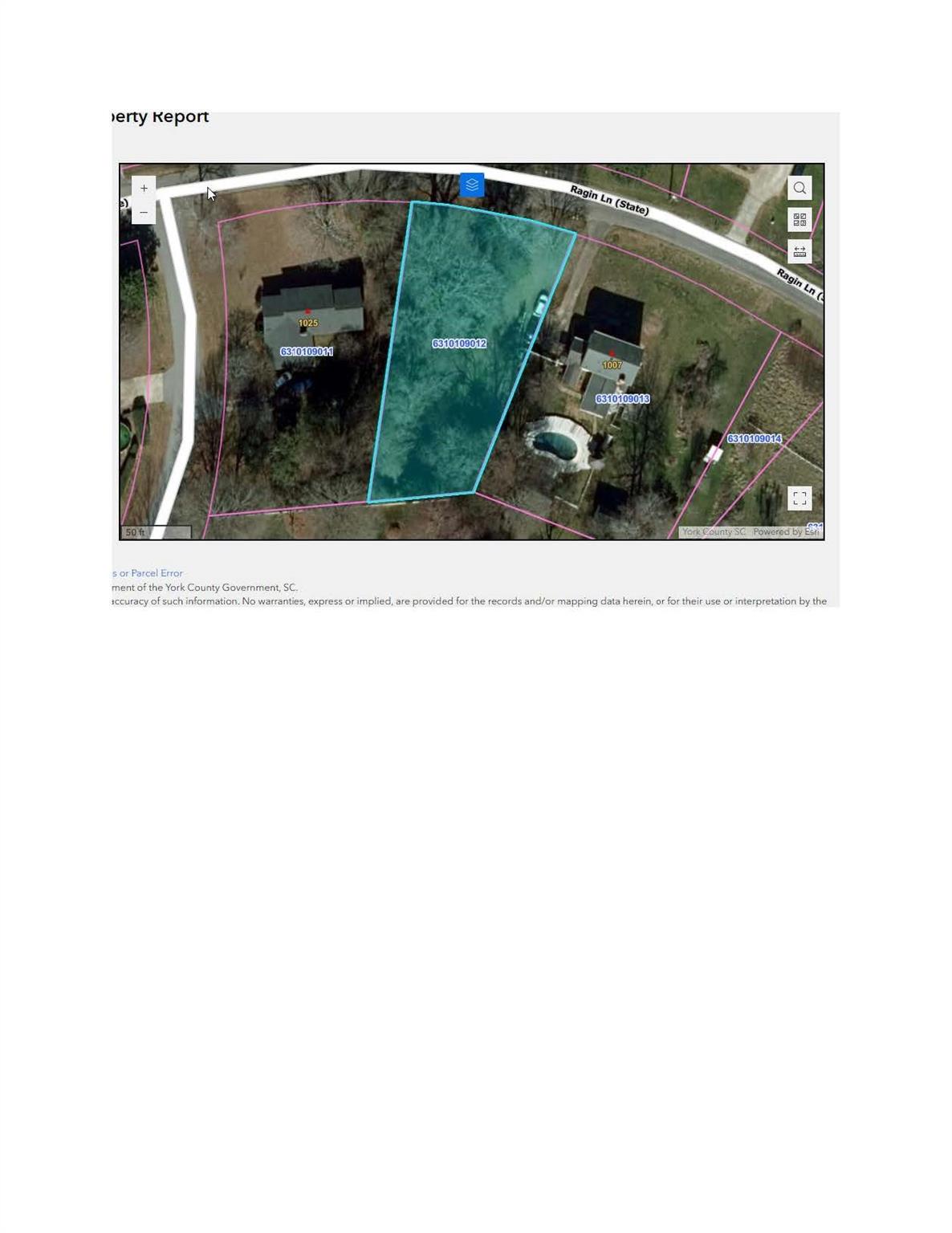 Property image 3 at 00 Ragin Lane, Rock Hill, SC 29732