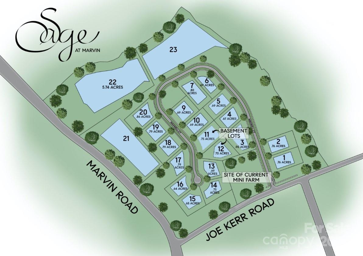 Property image 2 at Lot 6 Maxwell Court, Marvin, NC 28173