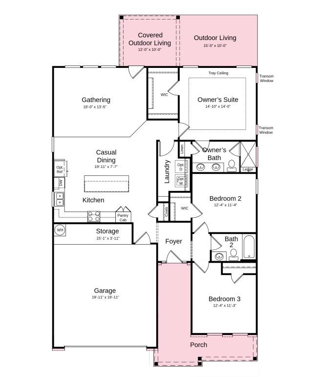 Property image 5 at 407 Sunharvest Lane, Indian Trail, NC 28079