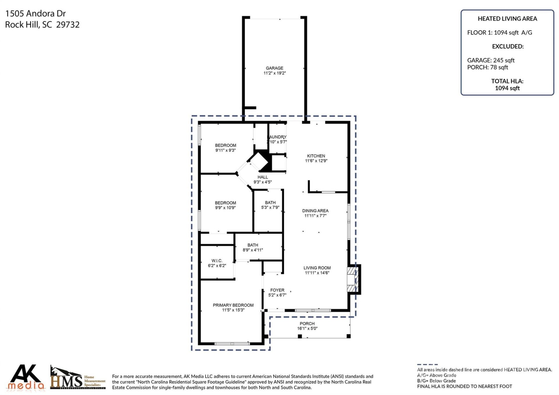 Property image 2 at 1505 Andora Drive, Rock Hill, SC 29732