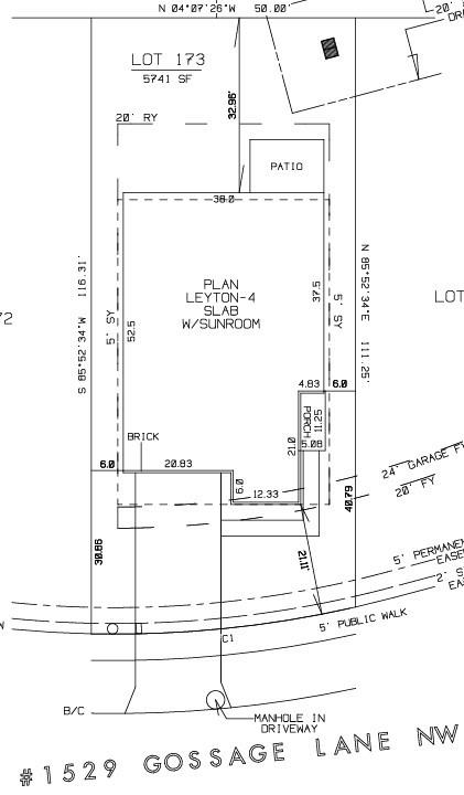 Property image 4 at 1529 Gossage Lane, Concord, NC 28027