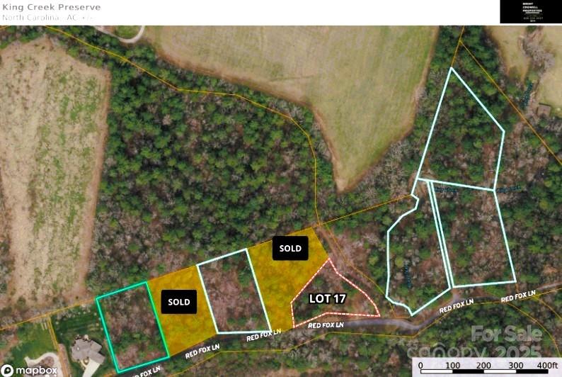 King Creek Preserve, Flat Rock community