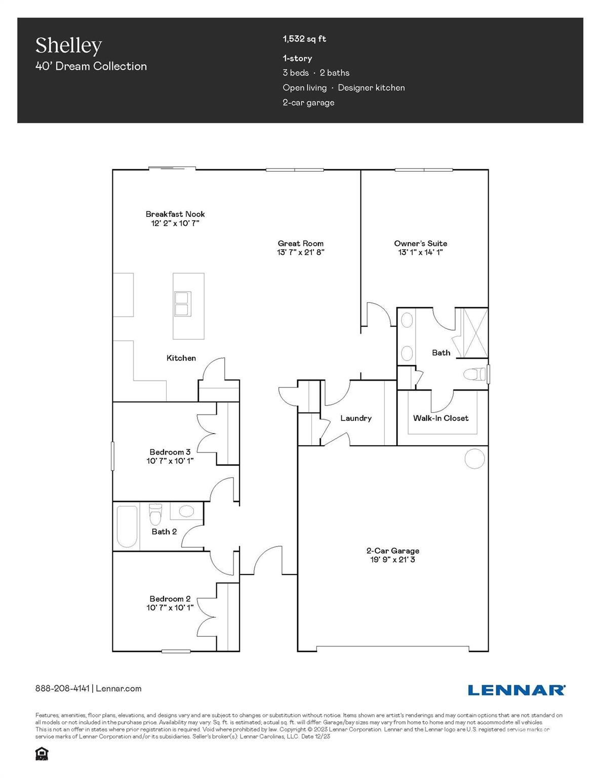 Property image 2 at 1544 River Cane Street, Edgemoor, SC 29712
