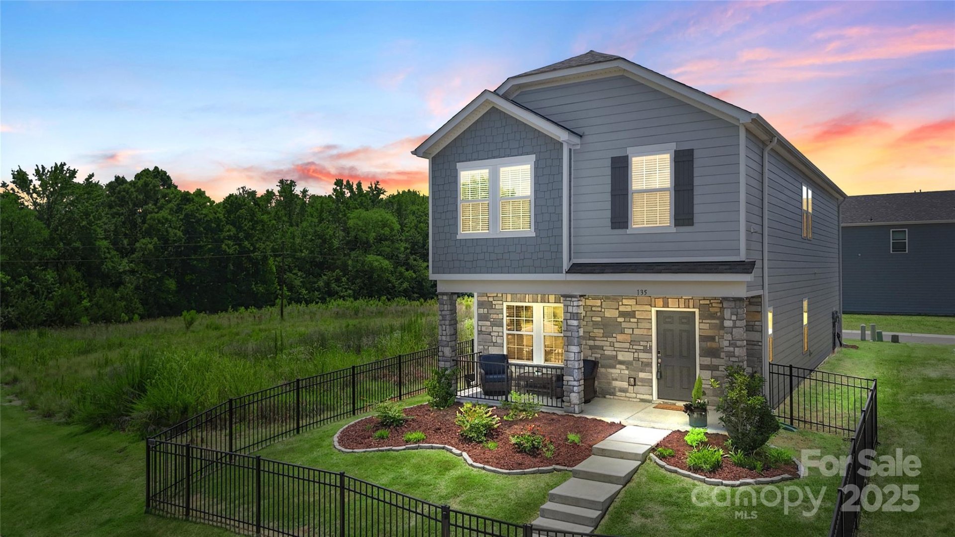 Property image 1 at 135 Orson Oaks Lane, Pineville, NC 28134