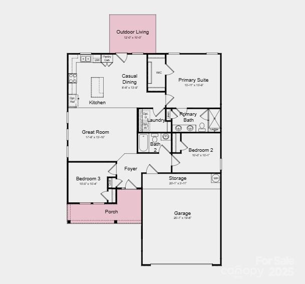 Property image 3 at 468 Sunharvest Lane, Indian Trail, NC 28079