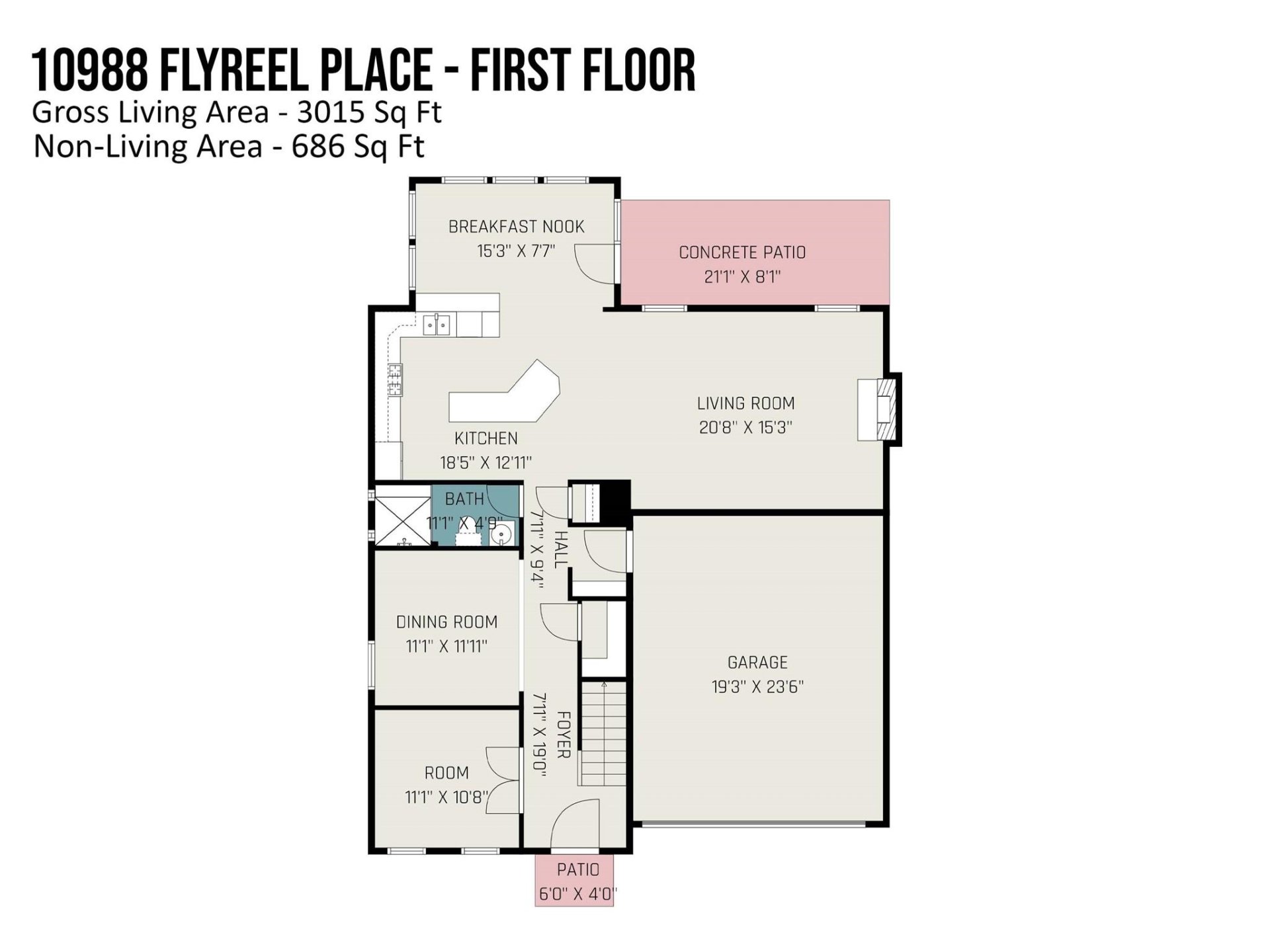 Property image 4 at 10988 Flyreel Place, Davidson, NC 28036