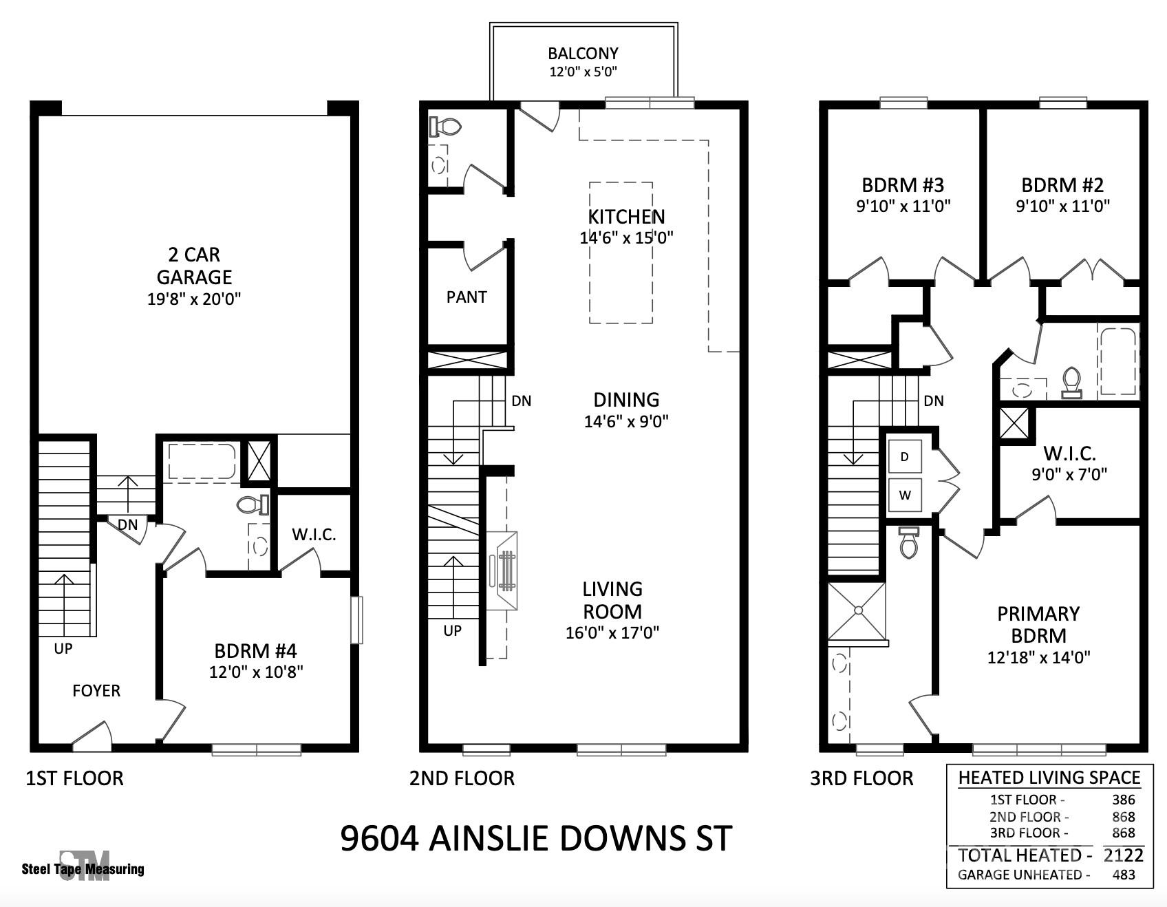 Property image 3 at 9604 Ainslie Downs Street, Charlotte, NC 28273