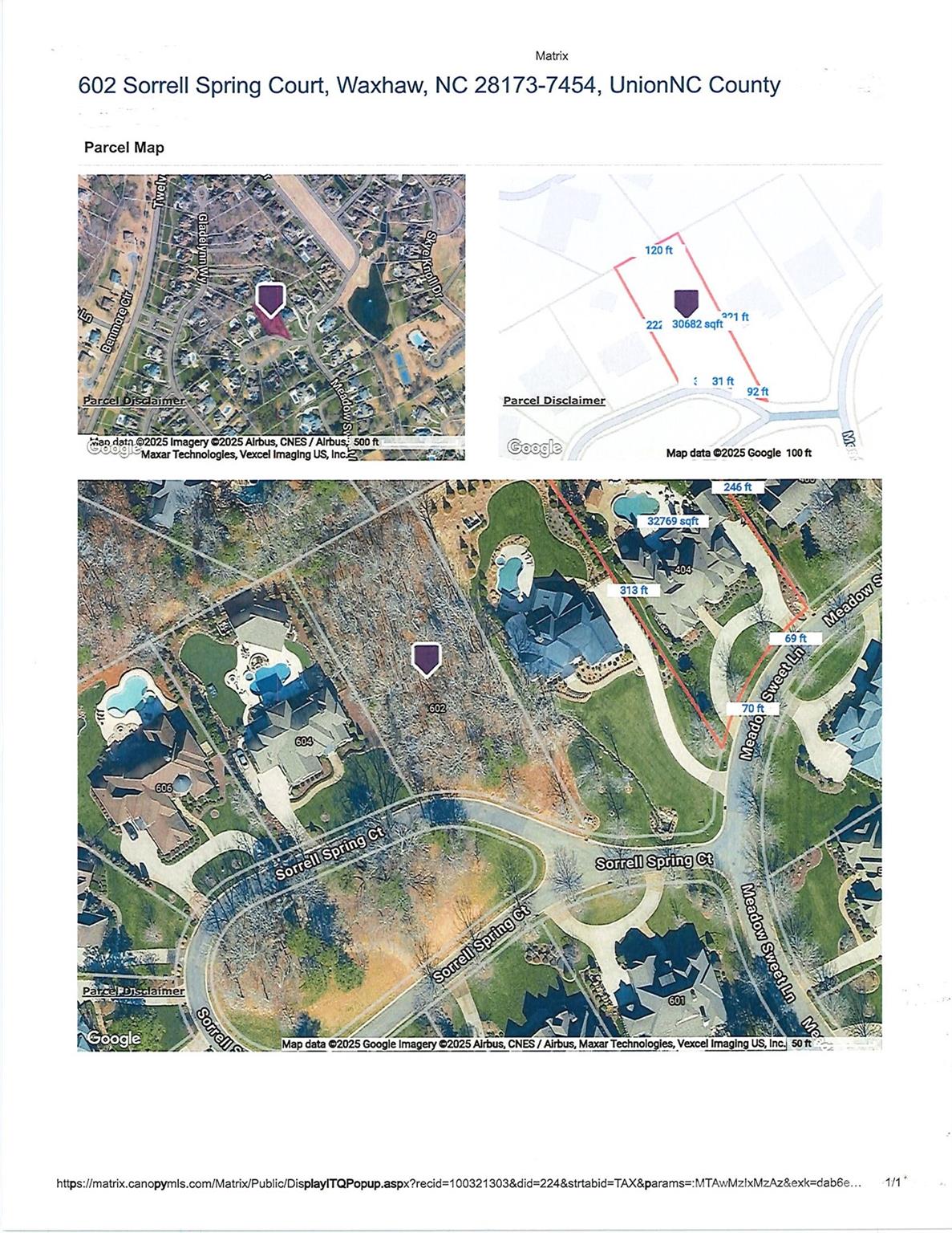 Property image 1 at 602 Sorrell Spring Court, Waxhaw, NC 28173