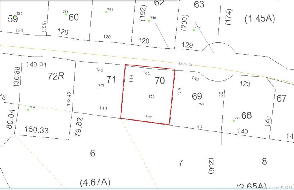 Property image 1 at 750 Zelda Court, Hendersonville, NC 28792