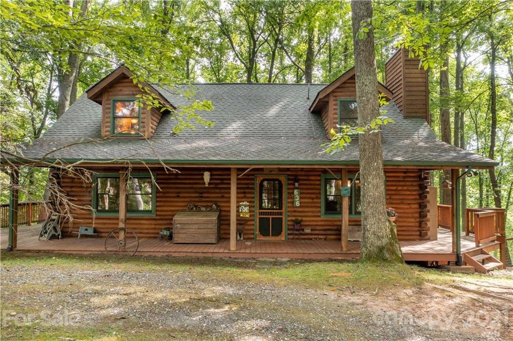 Property image 1 at 636 Old Log Road, Green Mountain, NC 28740
