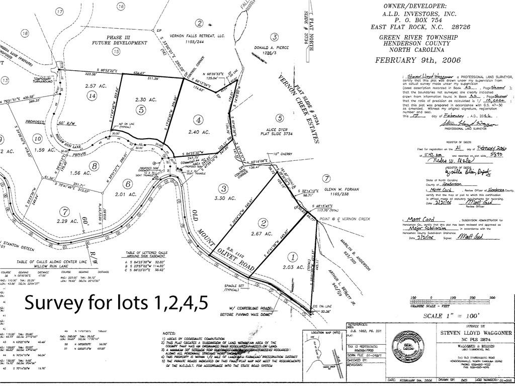Property image 1 at Lot 5 Willow Run Lane, Zirconia, NC 28790