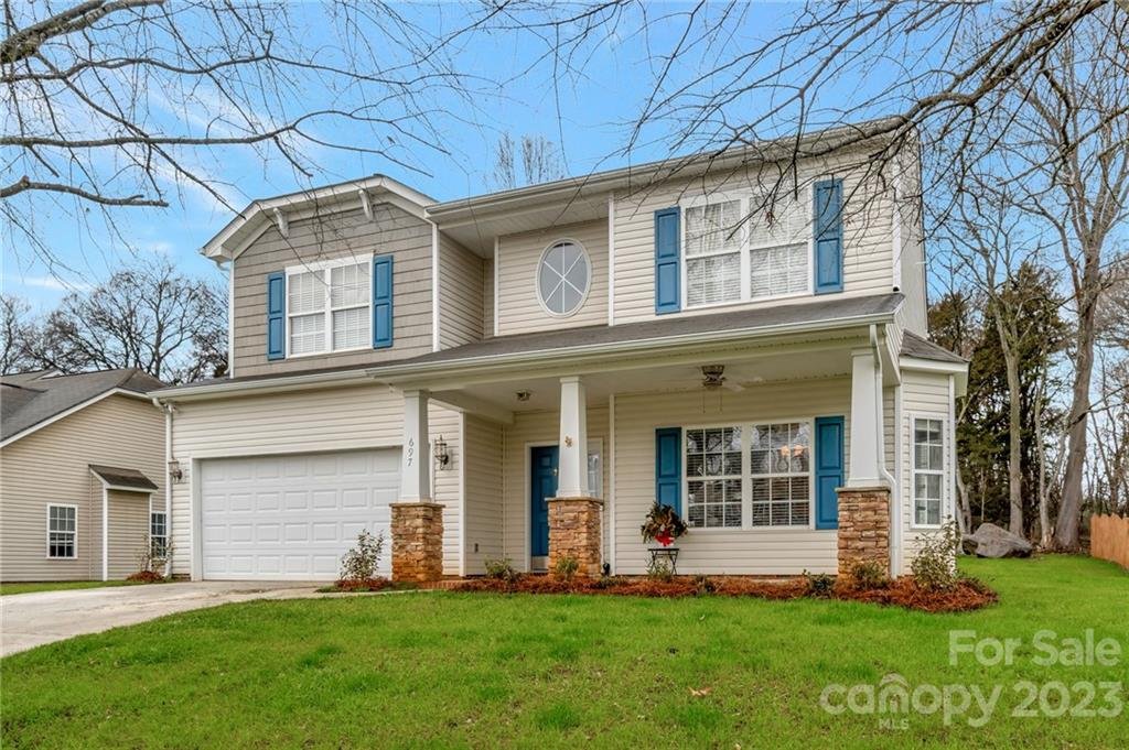 Property image 1 at 697 Yvonne Drive, Concord, NC 28027