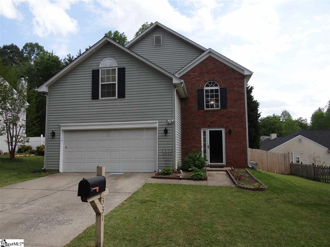 Property image 1 at 331 Brighton Woods Drive, Moore, SC 29369