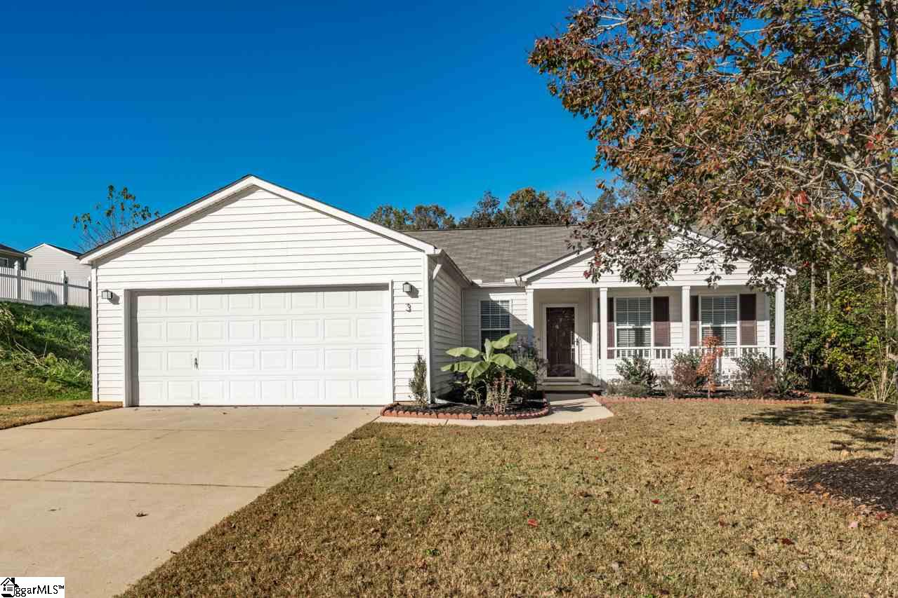 Property image 1 at 3 Alewine Court, Taylors, SC 29687