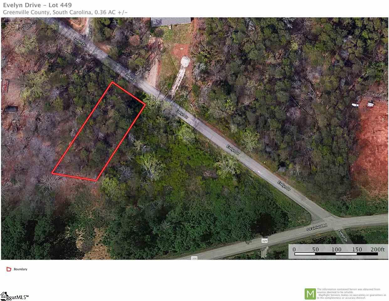 Property image 1 at 0 Evelyn Drive, Greenville, SC 29605