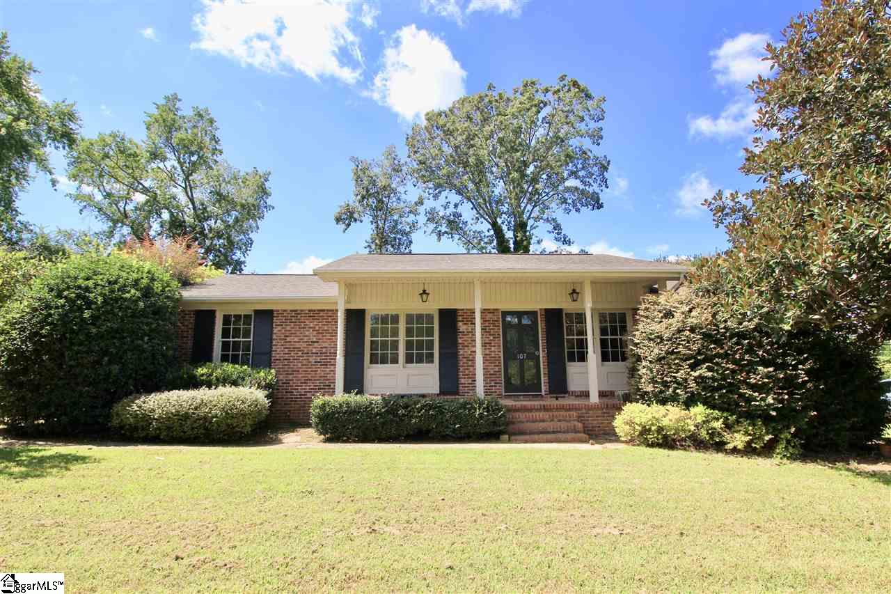 Property image 1 at 107 Mistletoe Drive, Greenville, SC 29617