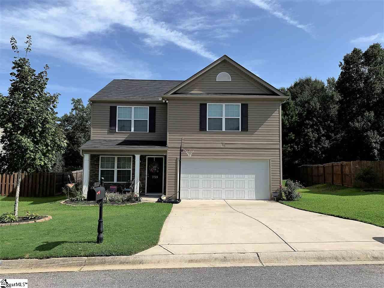 Property image 1 at 759 Markham Circle, Moore, SC 29369