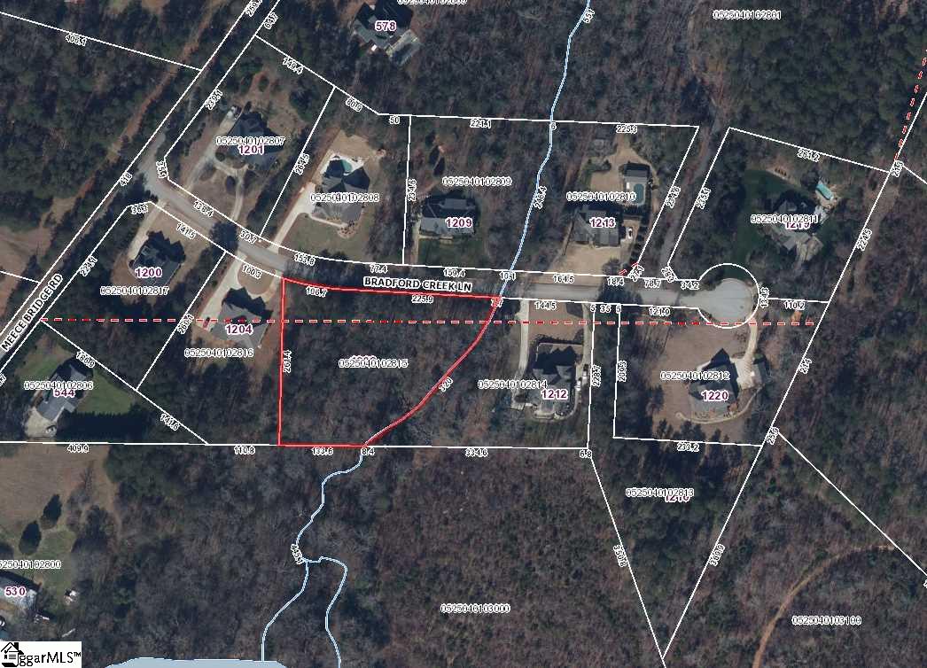 Property image 1 at 1208 Bradford Creek Lane, Taylors, SC 29687