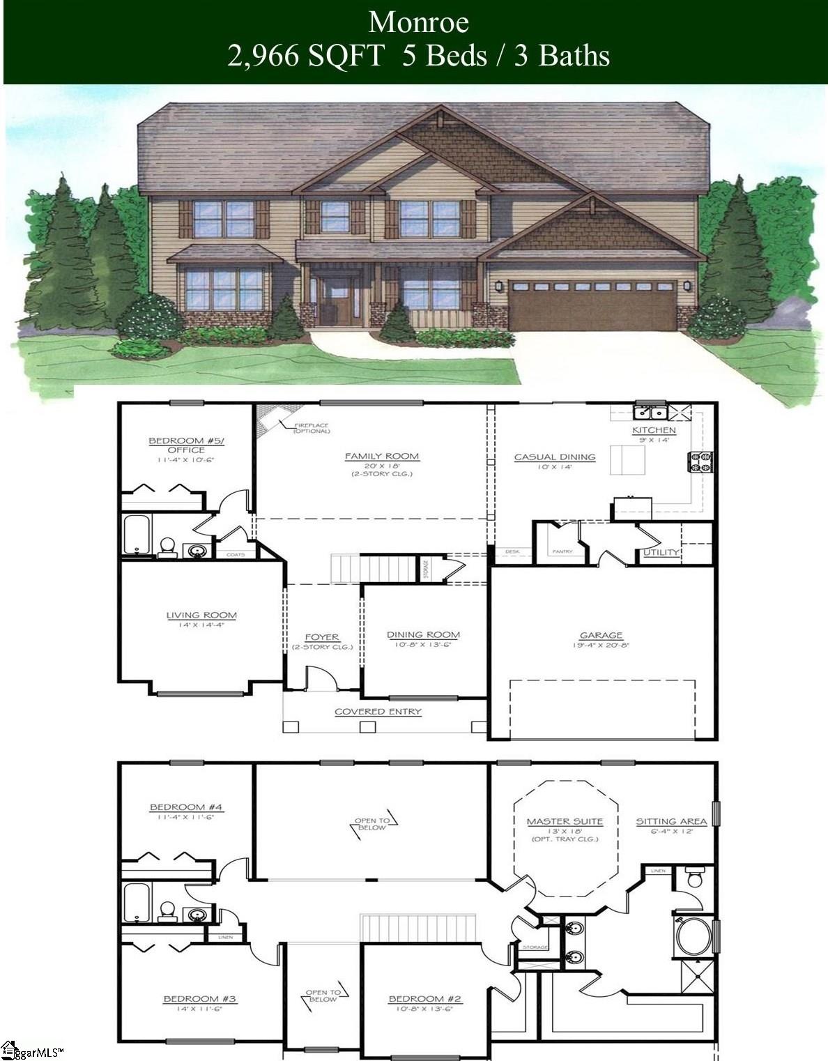 Property image 1 at 1016 Fernbank Drive, Williamston, SC 29697