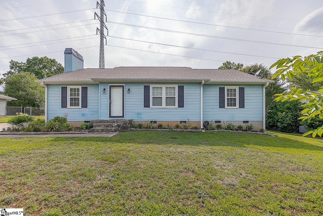 Property image 1 at 105 Blakely Drive, Mauldin, SC 29662