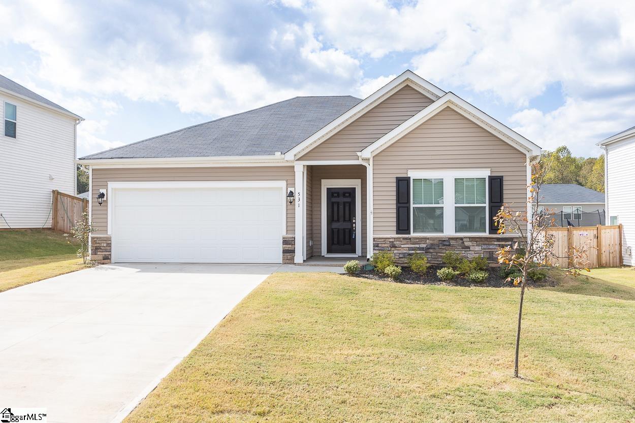 Property image 1 at 531 Water Gap Drive, Pelzer, SC 29669