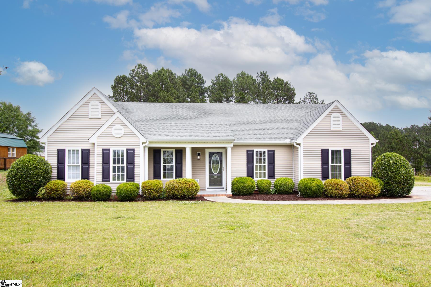 Property image 1 at 111 Rock Moss Drive, Williamston, SC 29697