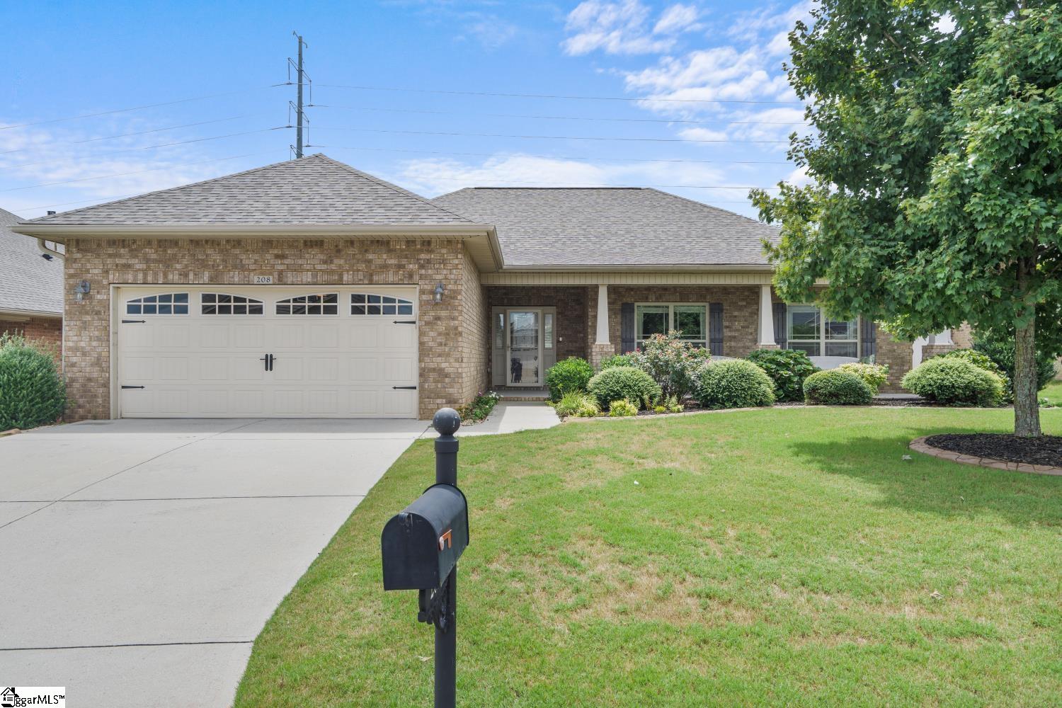 Property image 1 at 208 Reedy Springs Lane, Greenville, SC 29605