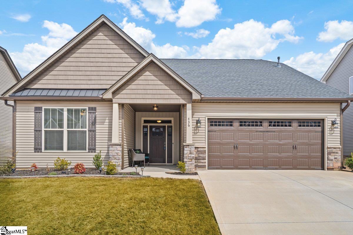 Property image 1 at 436 Merkel Drive, Greer, SC 29651