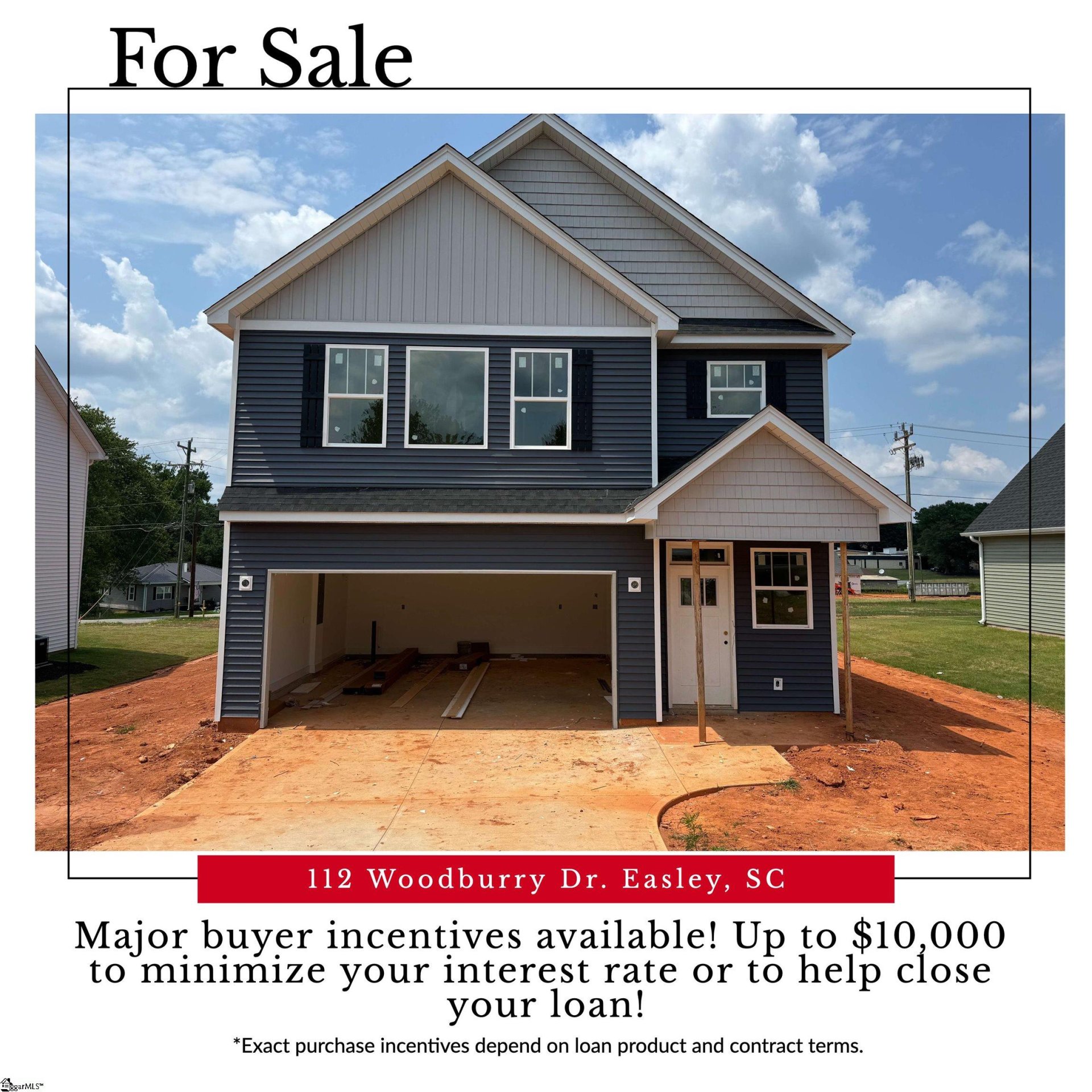 Property image 1 at 112 Woodbury Drive, Easley, SC 29640