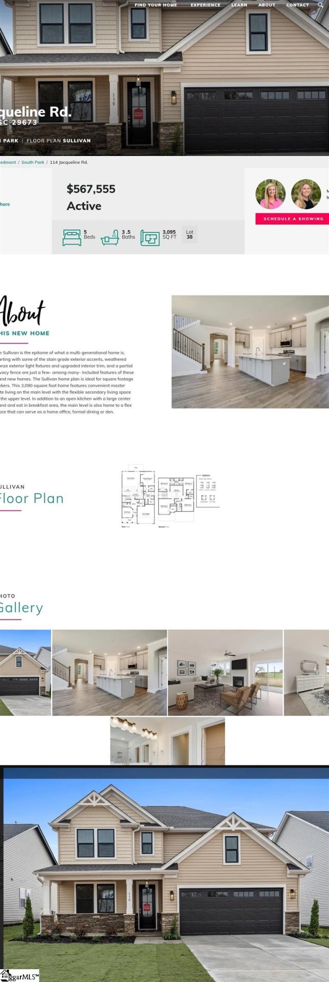 Property image 1 at 114 Jacqueline Road, Piedmont, SC 29673