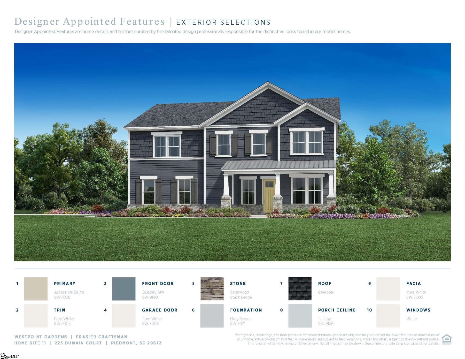 Property at 223 Dumain Court, Piedmont, SC 29673