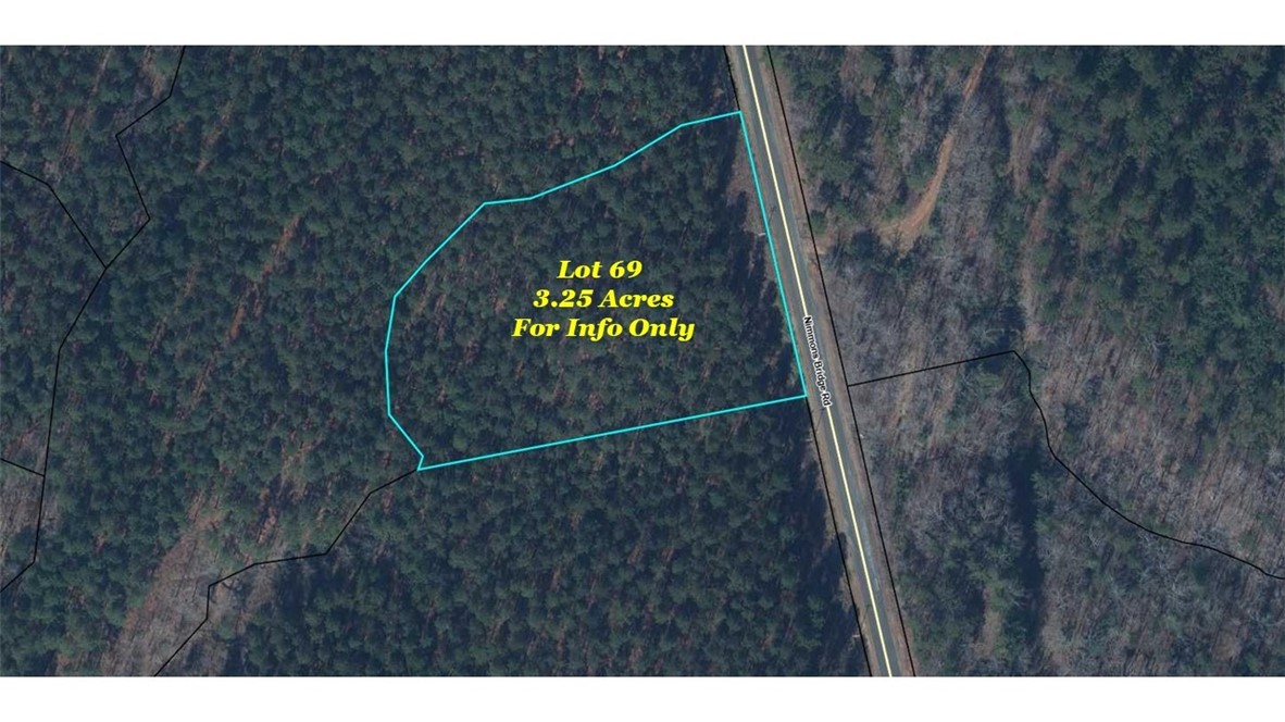 Lot 69 Nimmons Bridge Rd. Road