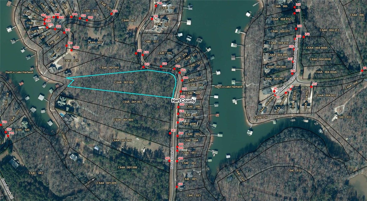 Property at 0 Lot 3 Reed Creek Point, Hartwell, GA 30643