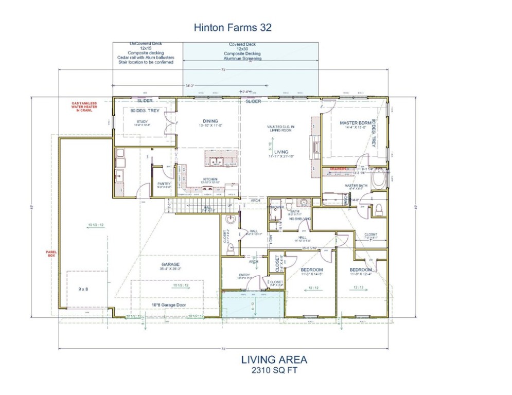 Hinton Farm, Easley community