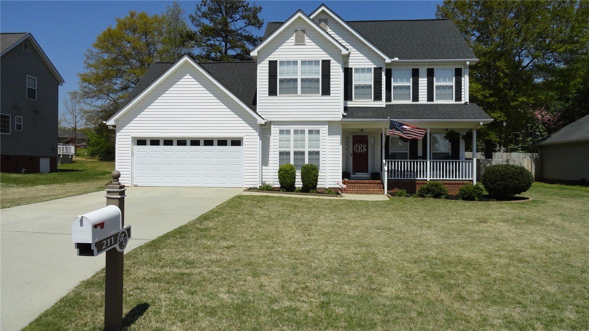 Property image 1 at 211 Harrington Drive, Anderson, SC 29625