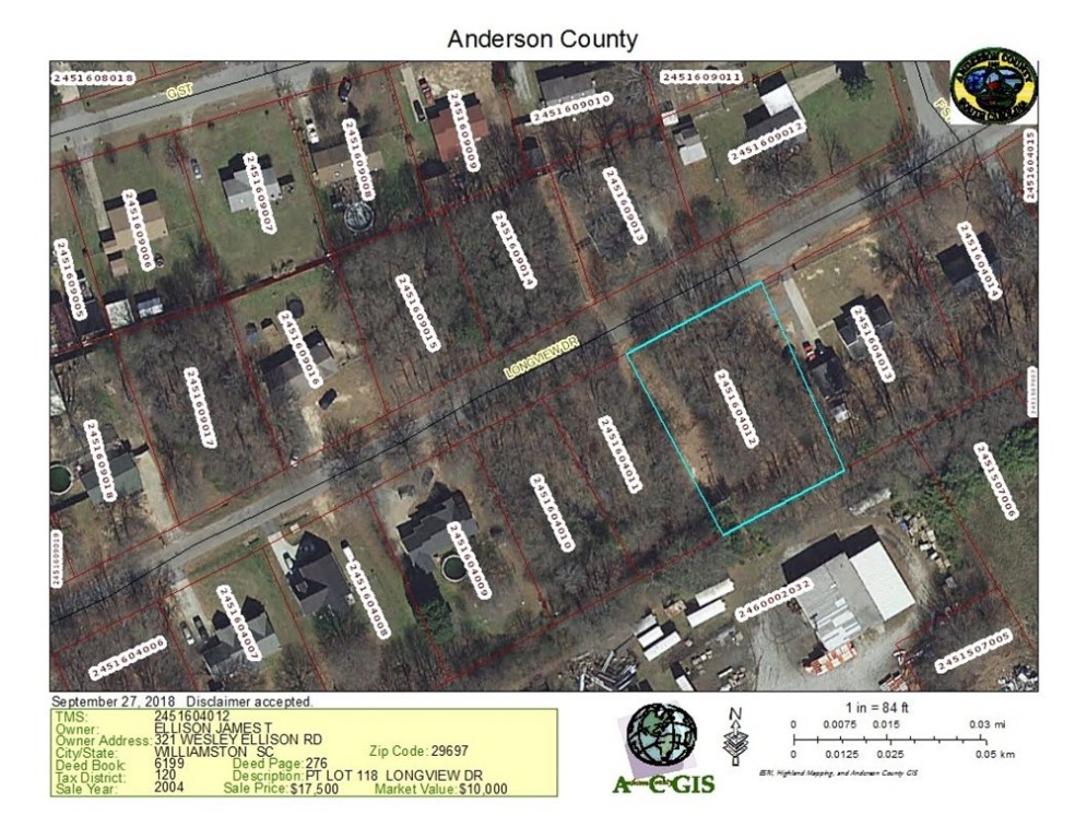 Property image 1 at 118, 119, 120 Longview Drive, Williamston, SC 29697