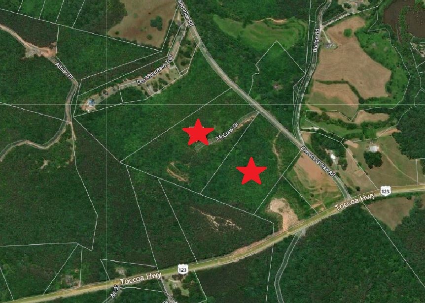 15.72 +/- Acres Cleveland Pike Road