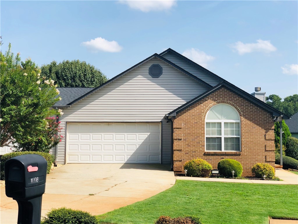 Property image 1 at 1008 Cobbs Glen Drive, Anderson, SC 29625