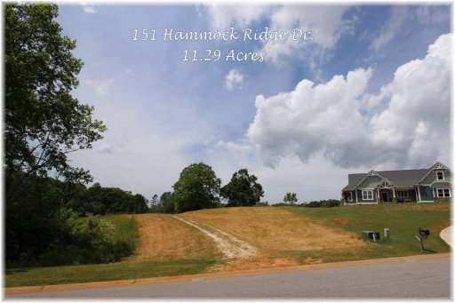 151 Hammock Ridge Drive 11.29 acres Hammock Ridge