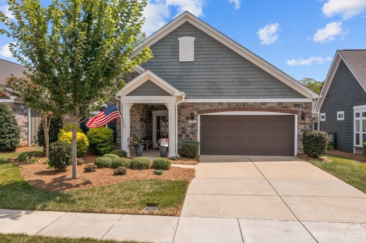 110 Wellspring Way sold home in The Courtyards at Blume Point, Mooresville, NC