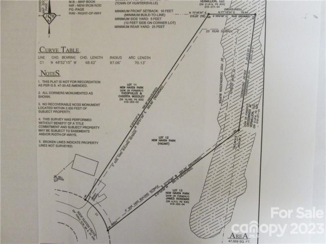 14419 New Haven Drive 12 sold home in New Haven Park, Huntersville, NC