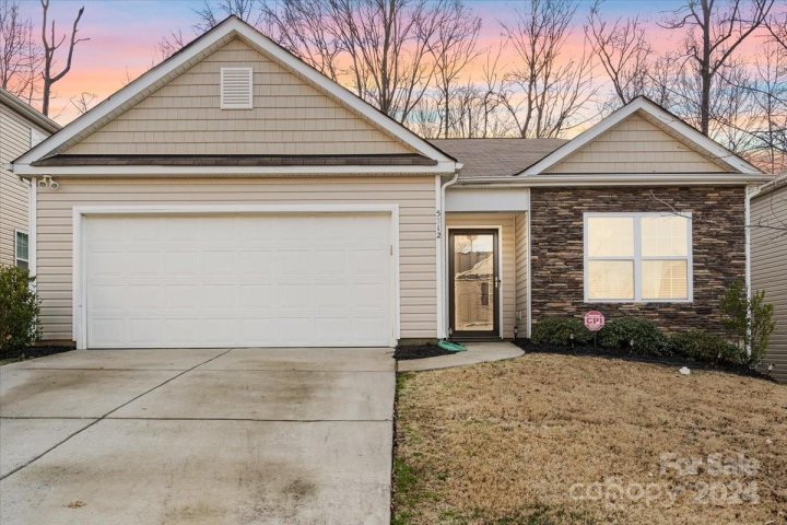 5312 Park Brook Drive sold home in Park Brook, Charlotte, NC